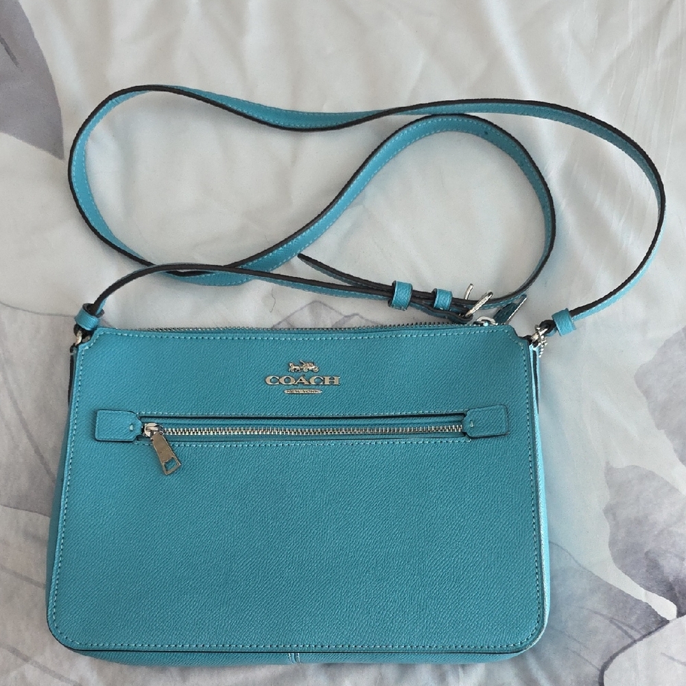 Coach Teal Crossbody Bag